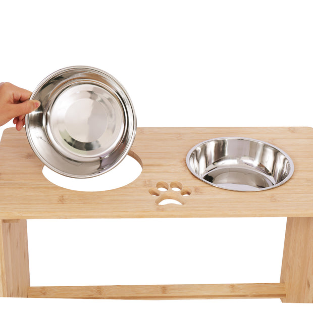 Medium Sized Dog Bowl Rack For Dogs