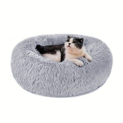 Non-Slip Dog Or Cat Beds Multiple Sizes, Calming Pet Beds For Indoor Cat Kennel Bed Pet Sofa, Round Cushion Cuddler Puppy Sofa, Machine Washable