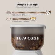 Automatic Cat Feeder - WiFi Cat Food Dispenser With APP Control - FBA Shipping, Amazon Ban