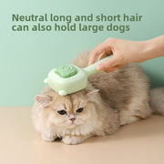 Pet Grooming Brush, Suitable For Cats. It Is An Easy-to-clean Pet Hair Removal Tool, Applicable To Animal Hair Care.