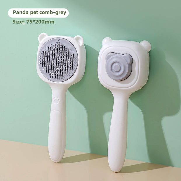 Pet Grooming Brush, Suitable For Cats. It Is An Easy-to-clean Pet Hair Removal Tool, Applicable To Animal Hair Care.