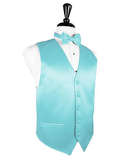 Luxury Satin Tuxedo Vest 5